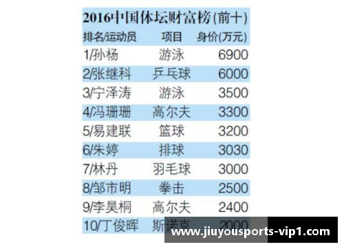 体育明星高收入是否公平的多维度探讨与分析